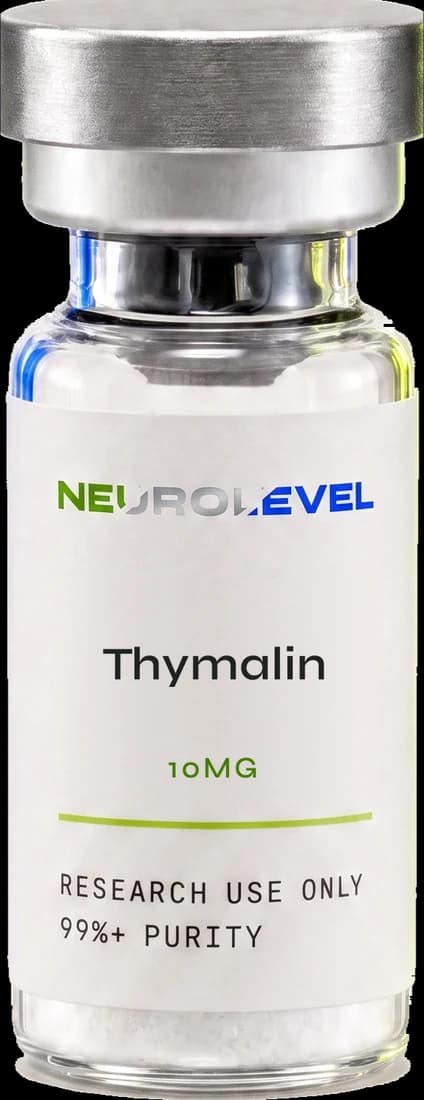 Neurolevel Thymalin research vial, lyophilized powder, applied printed label